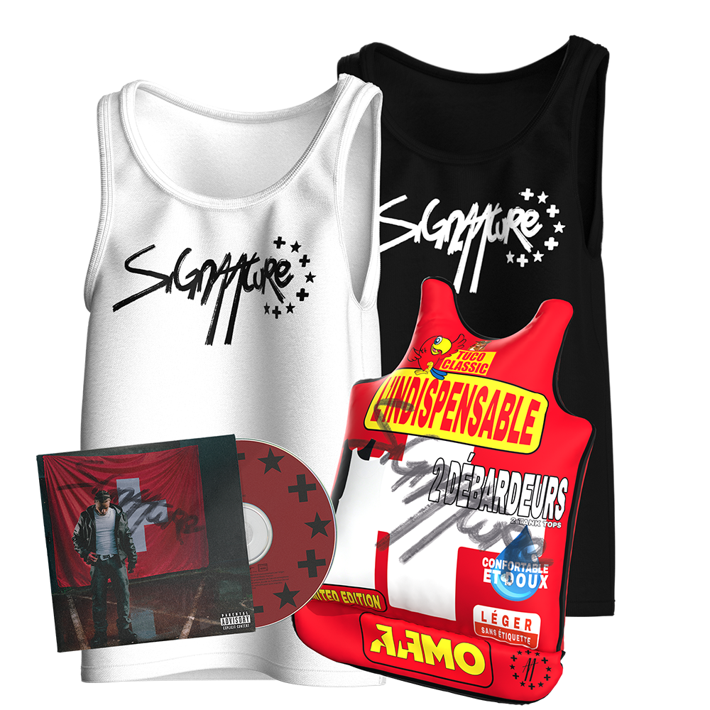PACK TUCO CLASSIC x AAMO 2 DÉBARDEURS SIGNAATURE + CD SIGNAATURE