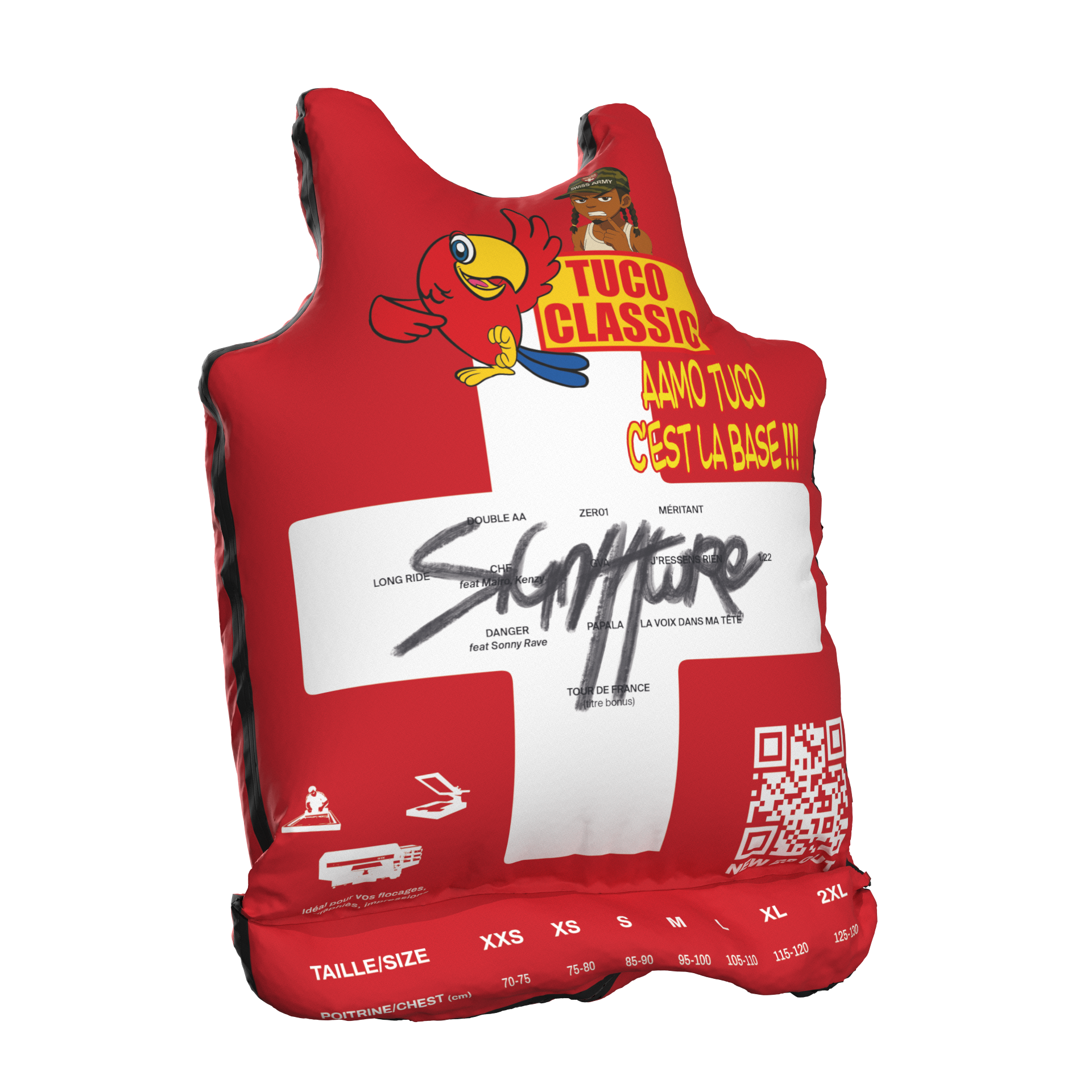 PACK TUCO CLASSIC x AAMO 2 DÉBARDEURS SIGNAATURE + CD SIGNAATURE